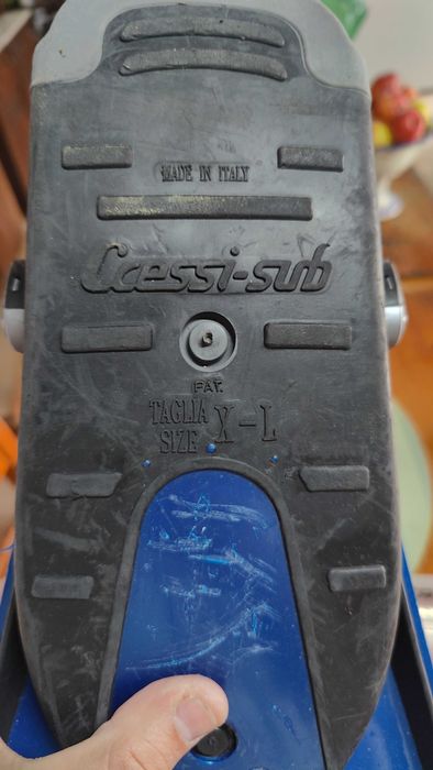 Barbatanas Cressi Ara Blade fins tamanho L.