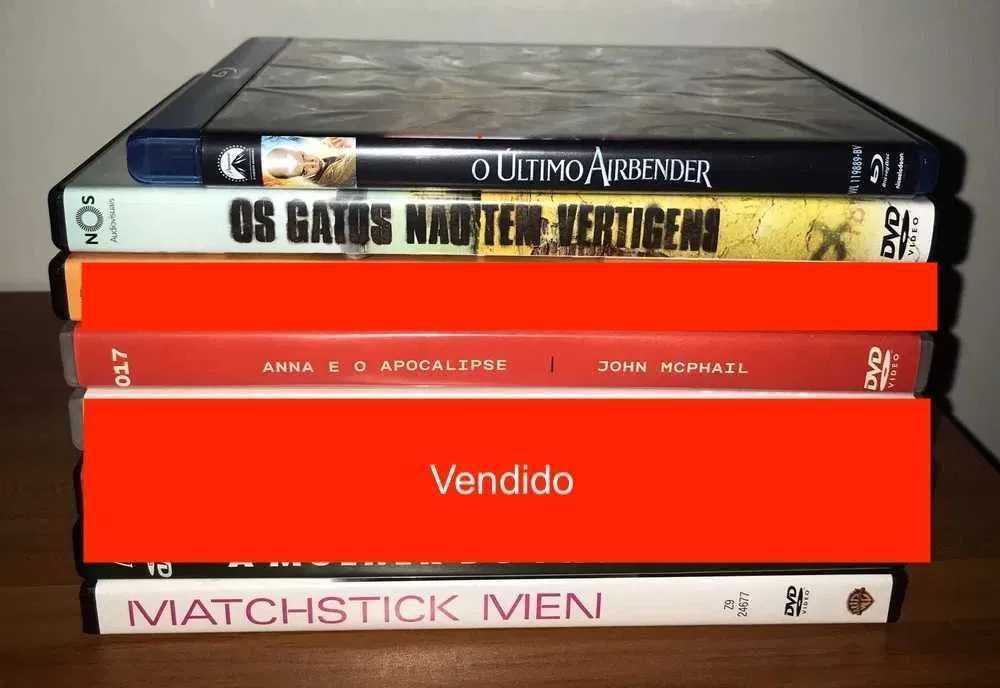 3 DVD's + 1 Blu-ray