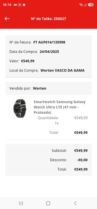 Samsung Galaxy Watch Ultra de 47mm