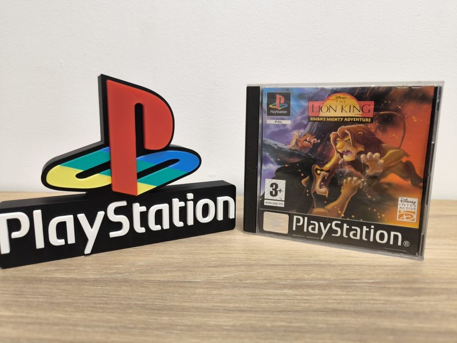 Disneys Lion King Simba mighty adventure PlayStation 1 ps1