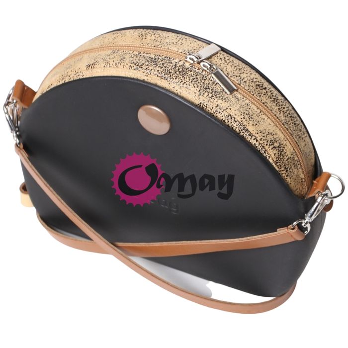 organizer OBAG MOON LIGHT biszkopt nakrapiany wkład 2 kieszenie OMAY