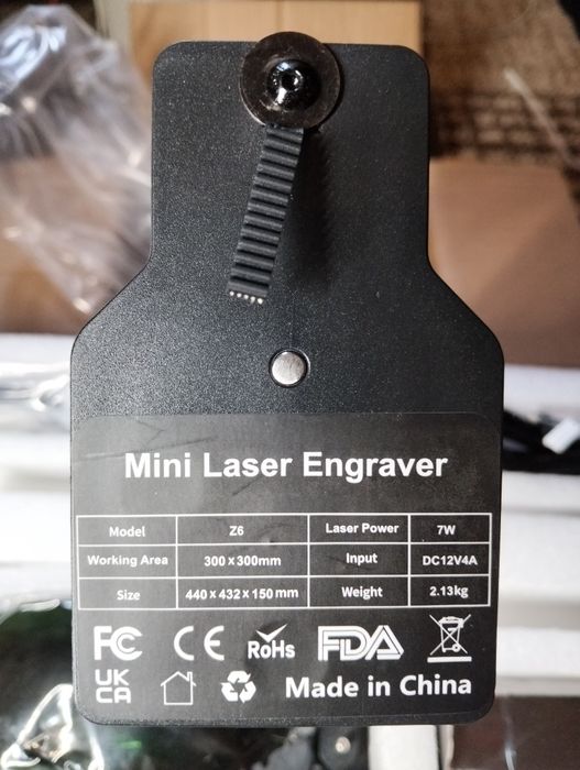 Лазерный гравер 7 ватт rddspon
