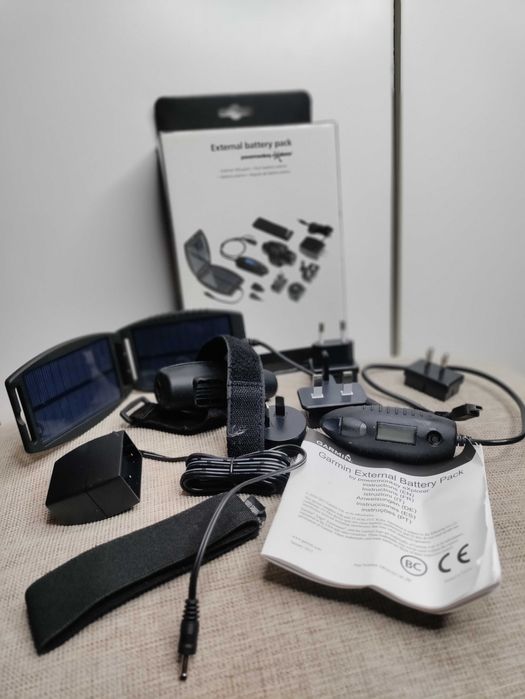 Garmin External Battery Pack Power Bank Bateria Słoneczna