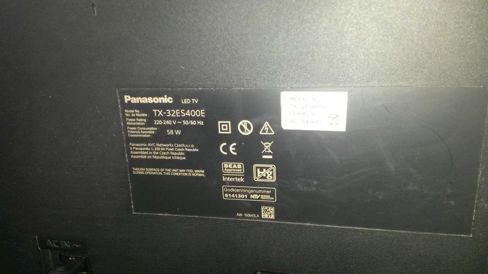 telewizor panasonic tx-32es400e, 32 cale smart
