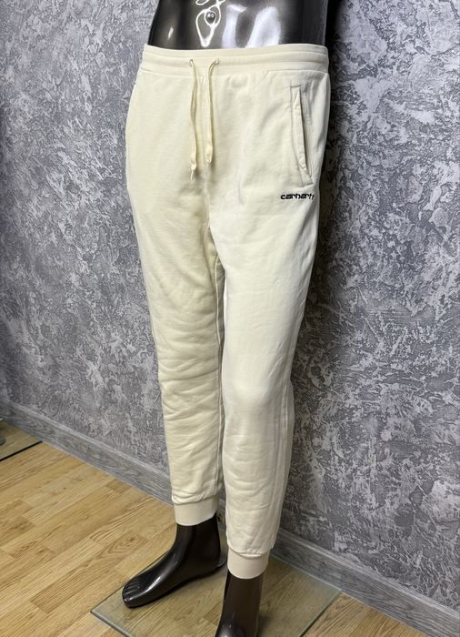 Carhartt штаны M размер спортивные на манжетах желтые