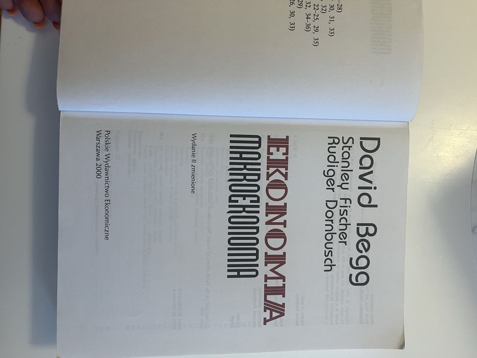Książka „Ekonomia” David Begg