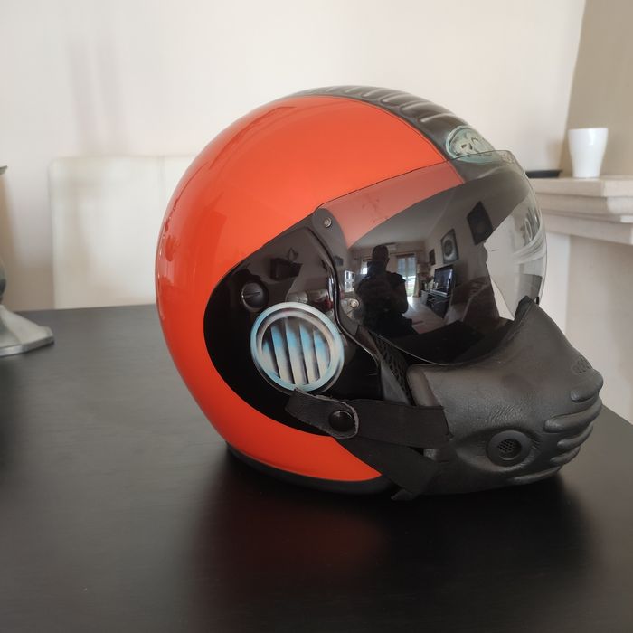 Capacete ROOF estilo Piloto Caça Beja (Salvador E Santa Maria Da