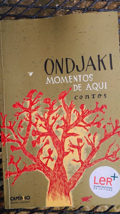 Livro de Ondjaki - Momentos de Aqui (contos)