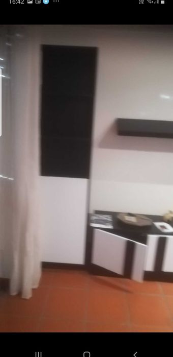 Mesa + 4 cadeiras + movel sala