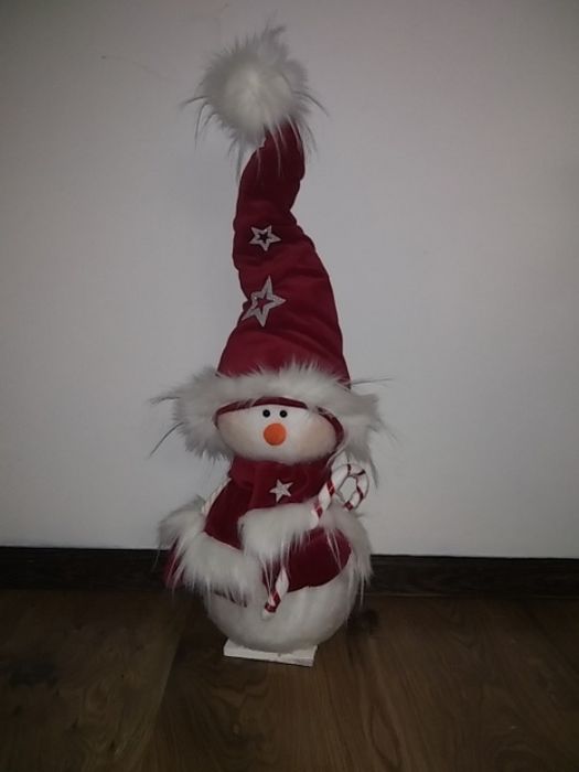 Сніговик новорічний декор
