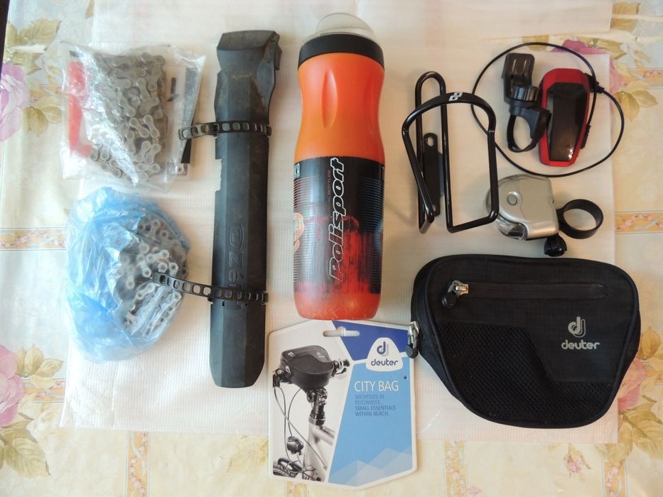 Велосумка Мигалка Цепь Sram Shimano Флягодержатель фляга защита рамы