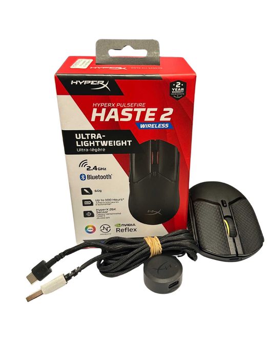 Myszka bezprzewodowa HyperX Pulsefire Haste 2 Wireless sensor optyczny