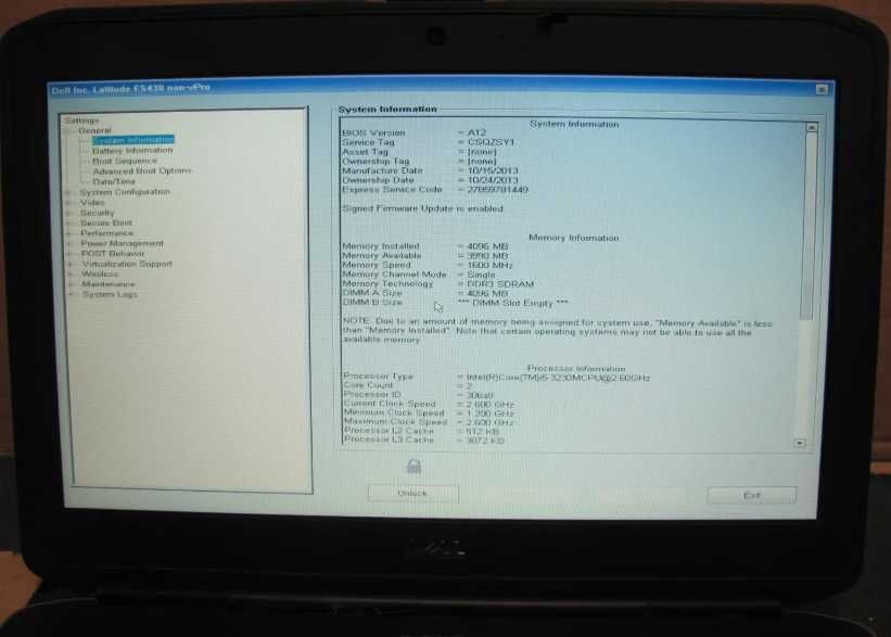 Ноутбук DELL Latitude E5430