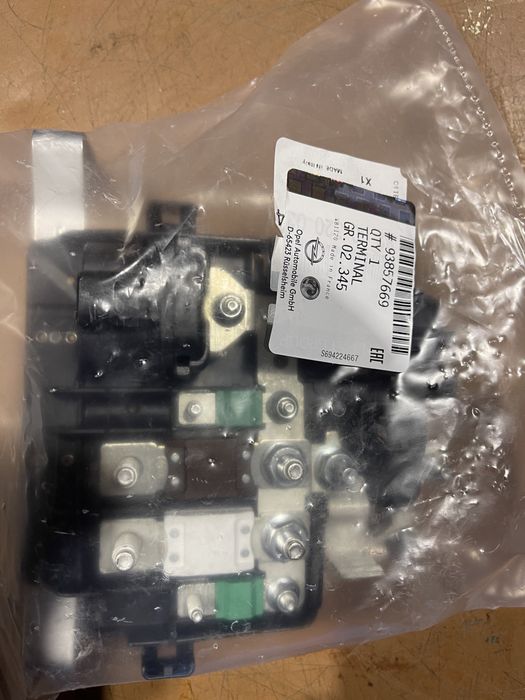 Placa de bateria com fusiveis