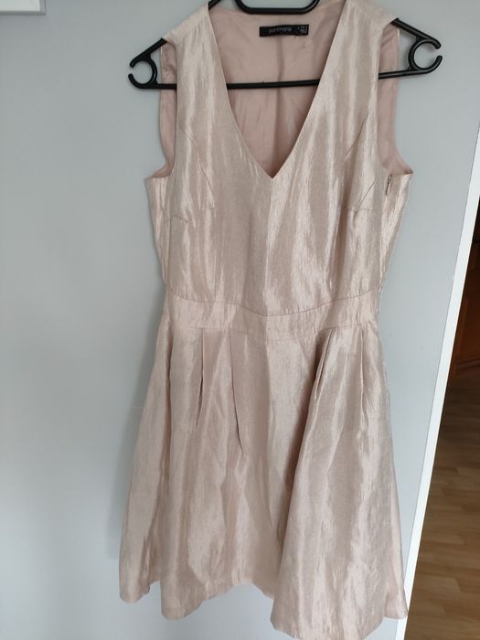 Sukienka pudrowy róż