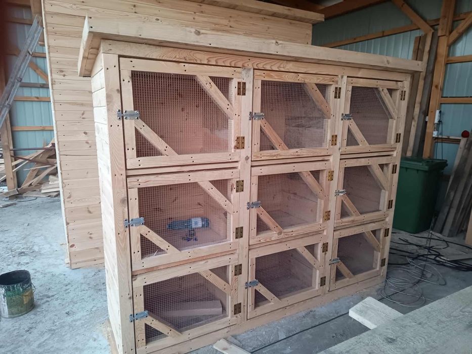 Sprzedam klatki dla krolikow