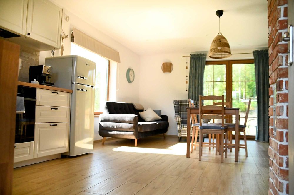 Domek całoroczny na Kaszubach "Hubertówka" w Lipuszu