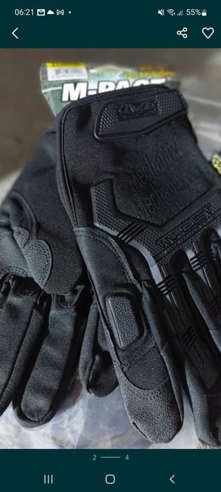 Rękawice Taktyczne ochronne Mechanix Wear m-pact poronxrd l xl nowe