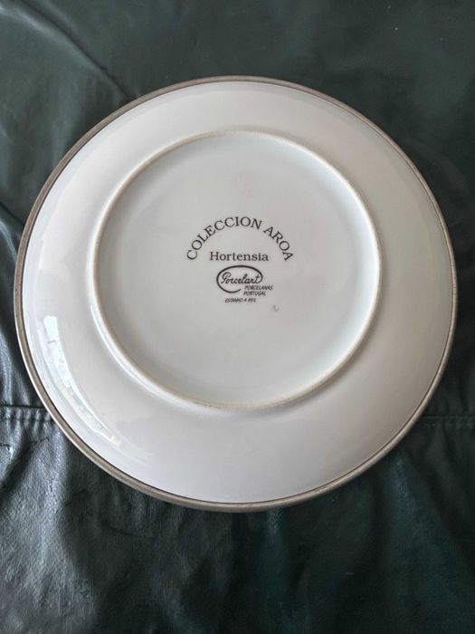 Prato decorativo com estanho