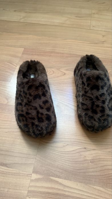 Меховие тапки тапочки зима