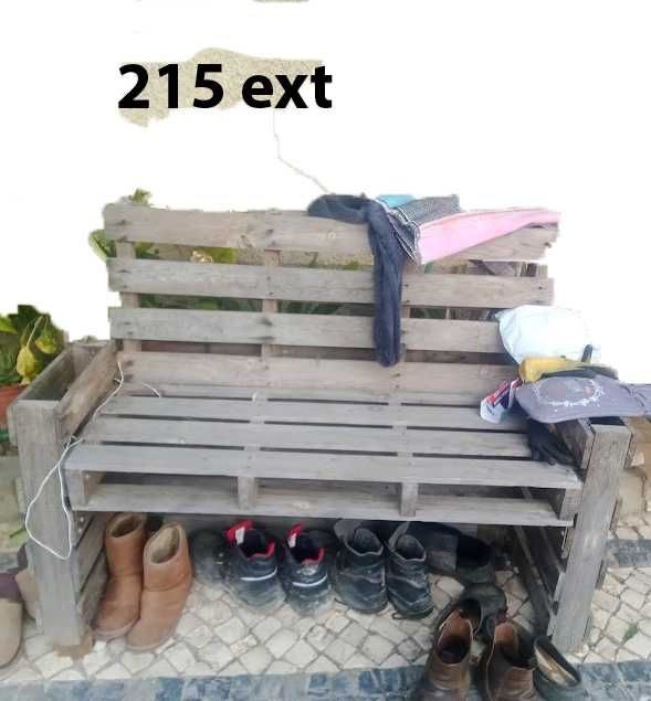 Bric de jardim Banco  paletes eco reutilizada