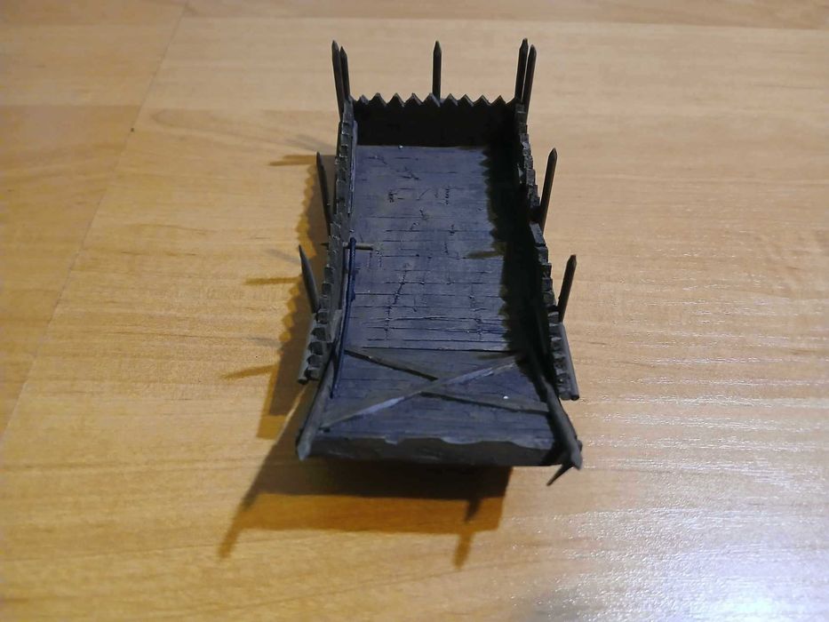 Barka desantowa makieta  do  gier bitewnych