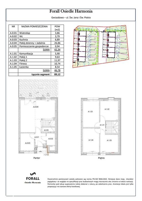 4-pokojowy dom 89m2 Bezpośrednio