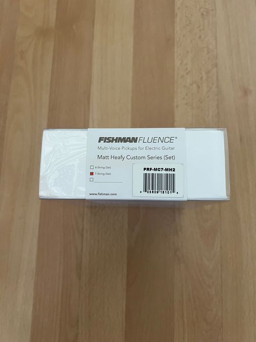 Fishman Fluence Matt Heafy Set 7 BK (7cordas)