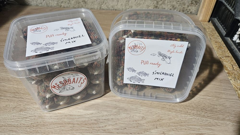 PVA ready śmierdziel miks - meshbaits