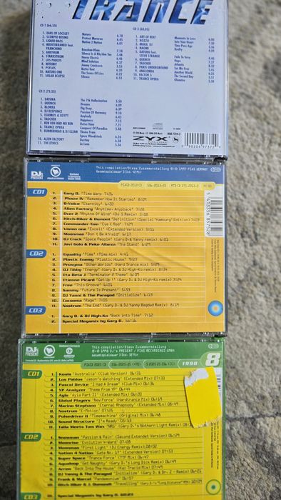 D.trance zestaw 9 cd