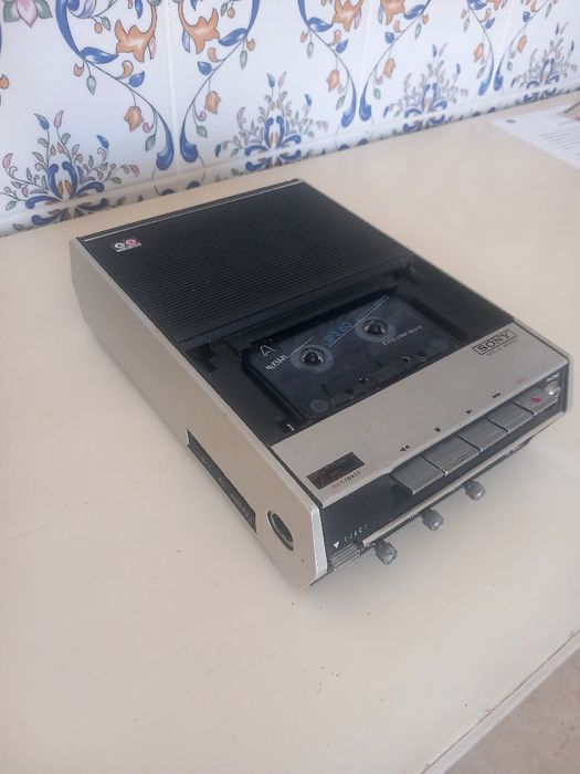 Sony cassette recorder dos anos 70