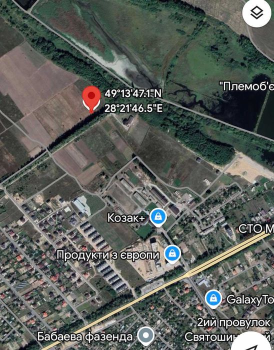 (3) Продам земельну ділянку в Березина 8686