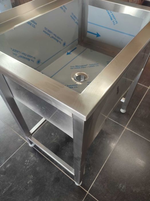 Meble gastronomiczne, Basen 800x600x850 gł.300