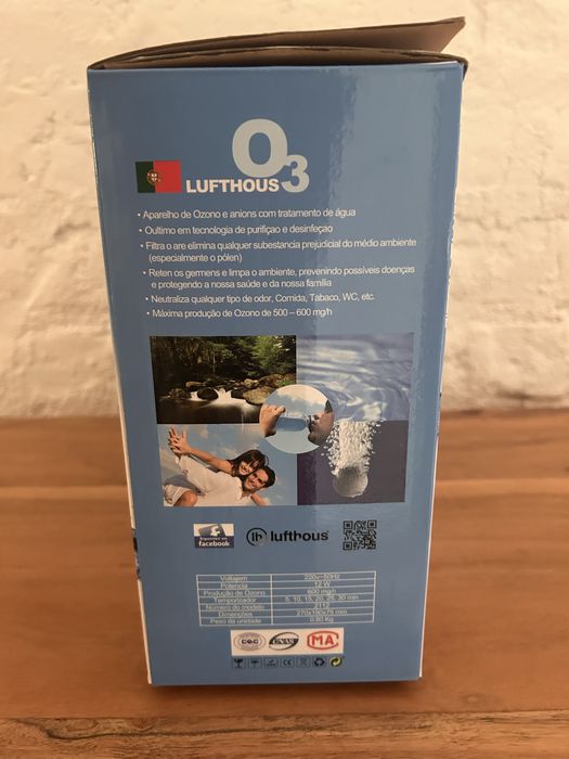 Gerador de Ozono O₃ (Novo)