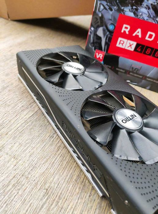 Відеокарта ігрова Sapphire Nitro+ RX 480 8Gb ОС версія, оверклок, 8Гб