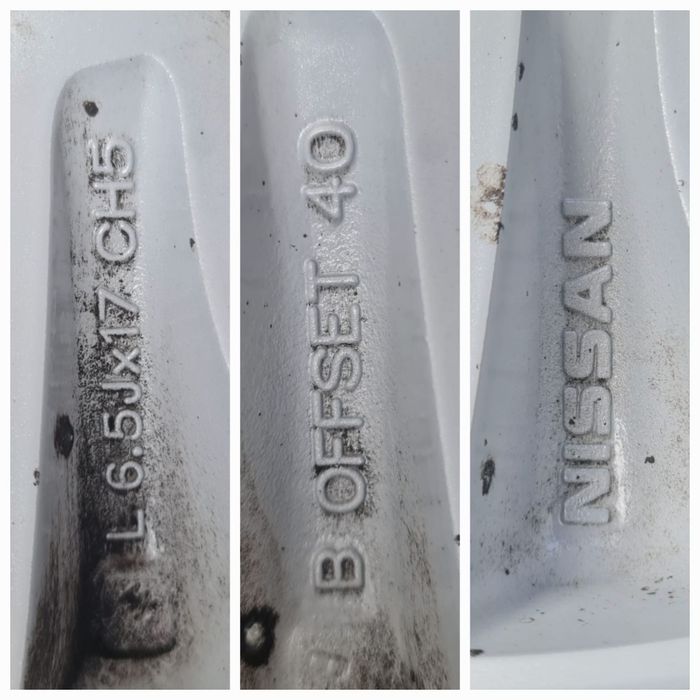 17 5x114,3 Renault Nissan oryginalne