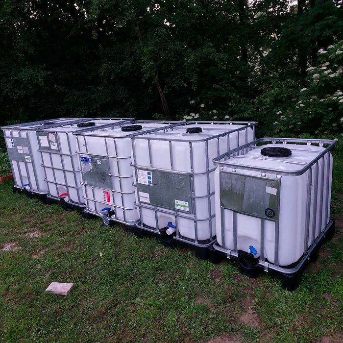 Mauzer 1000l beczka jak nowe transport