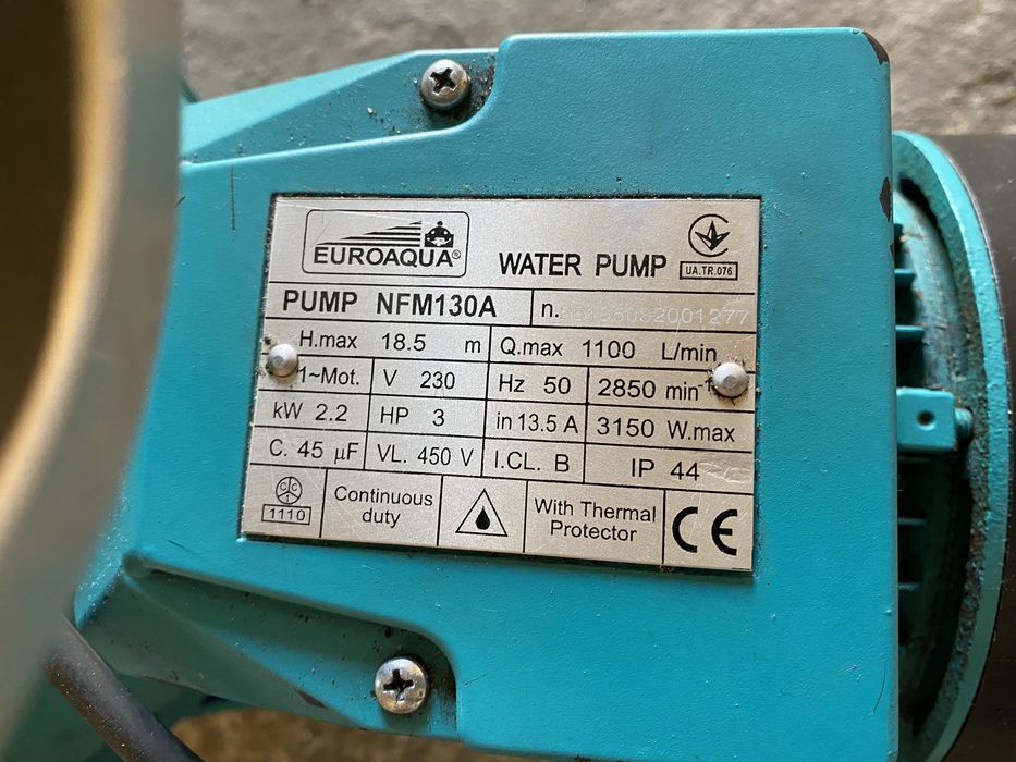 Поверхносний насос EUROAQUA 2.2kw