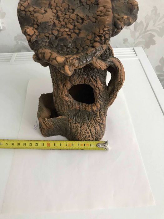 Декор для акваріума глина обпалена