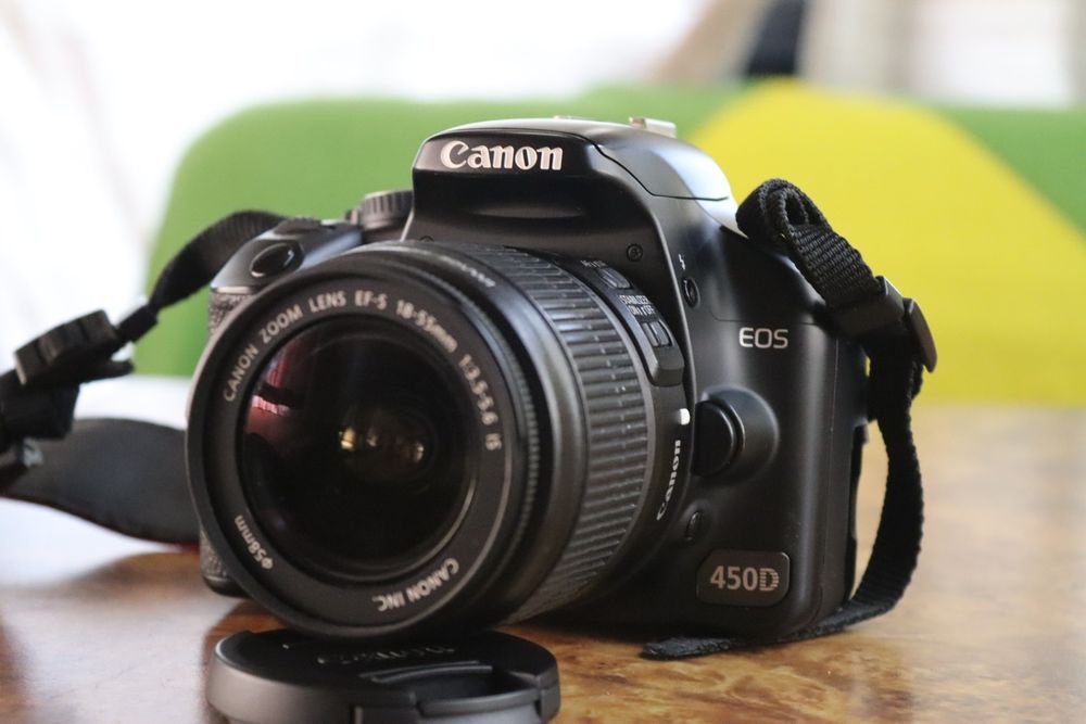 Câmera Canon 450d