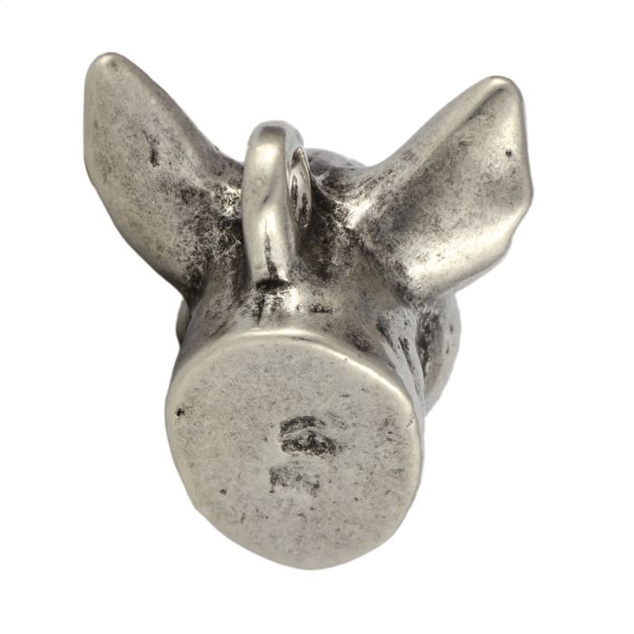 Bulterier brelok posrebrzany Art-Dog