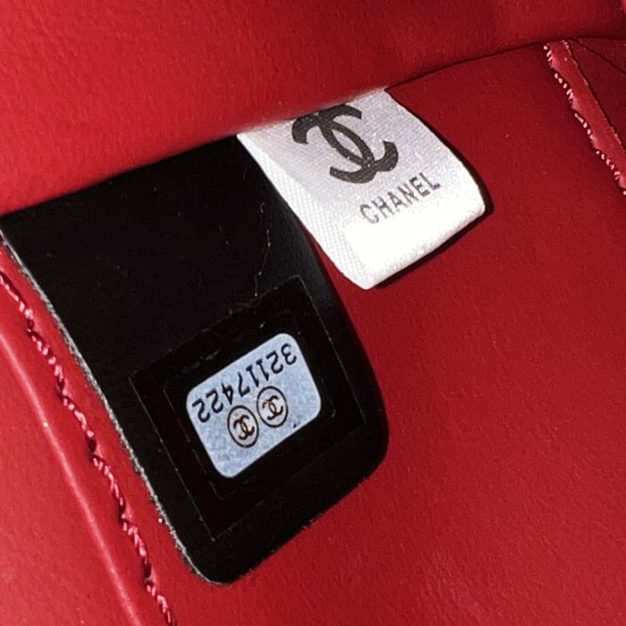 skórzana torebka Chanel