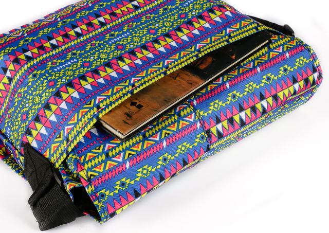 materiałowa torba na laptopa do 15 cali - loren