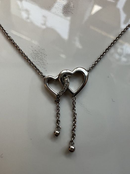 Złoty naszyjnik APART diamenty