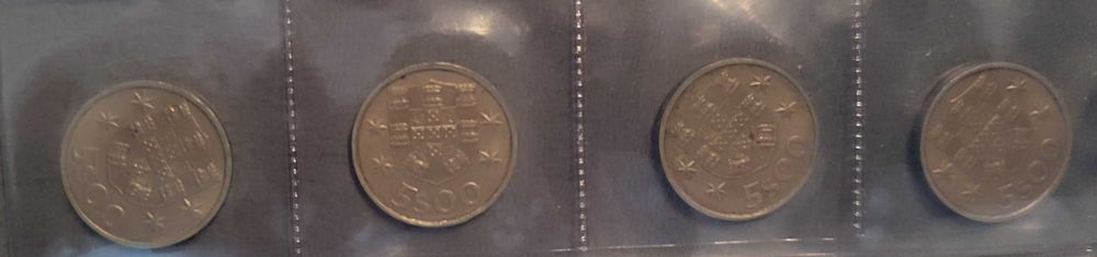 Bolsa 2 com 20 moedas da minha coleção