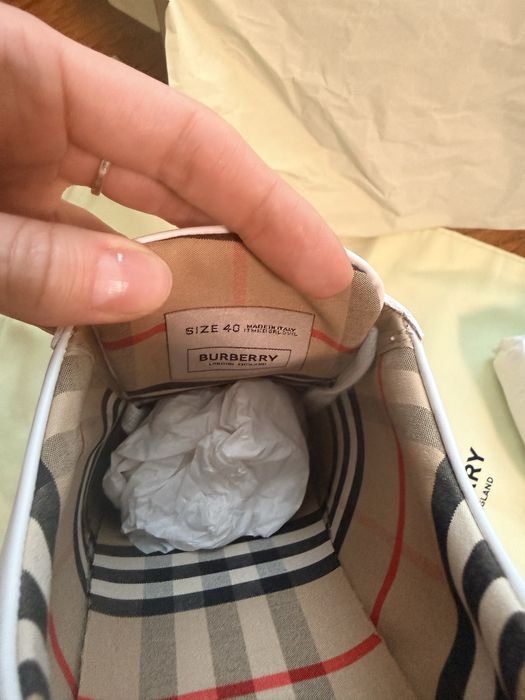 Кеди Burberry жіночі оригінал!