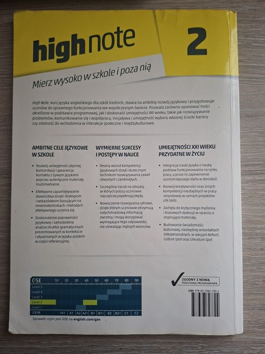 High note 2. Podręcznik + zeszyt ćwiczeń