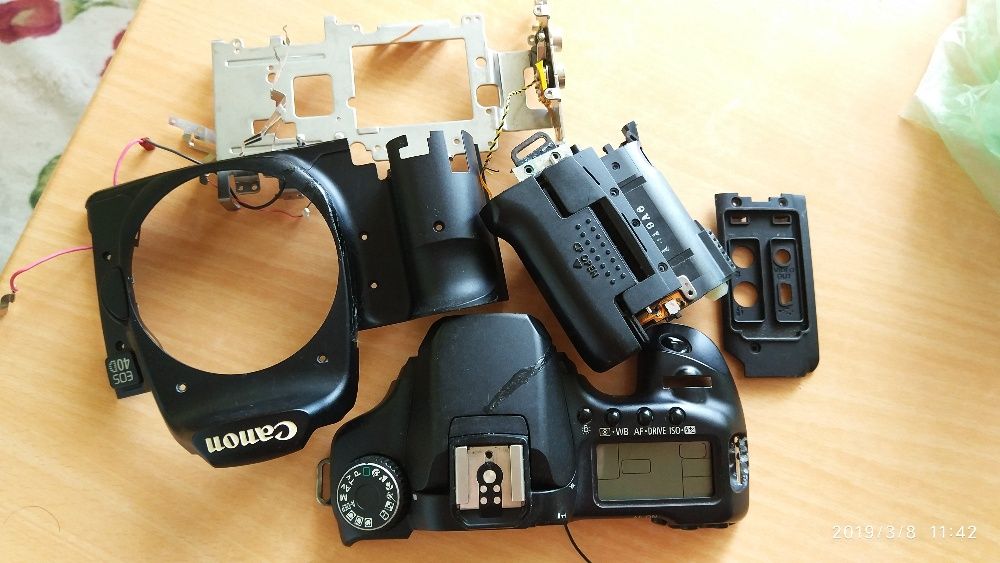 Canon 40d, запчастини фотокамери