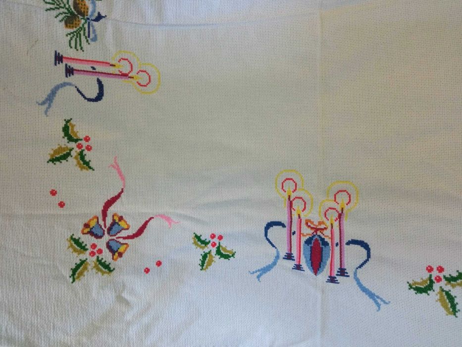 Conjunto Toalha e 4 panos