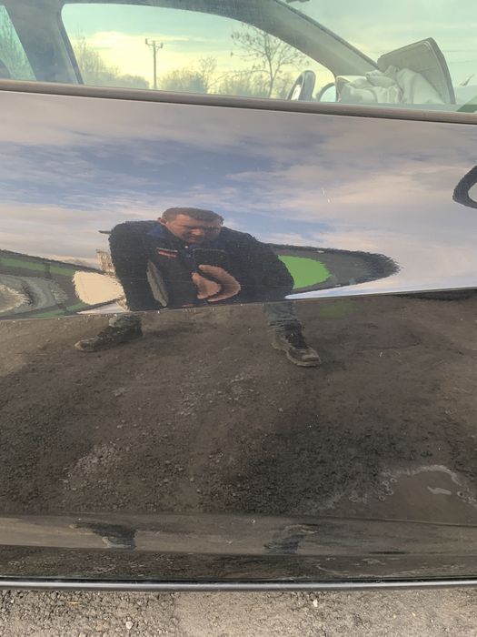 Seat Ibiza IV 6J drzwi prawe przednie prawy przód czarne 3D